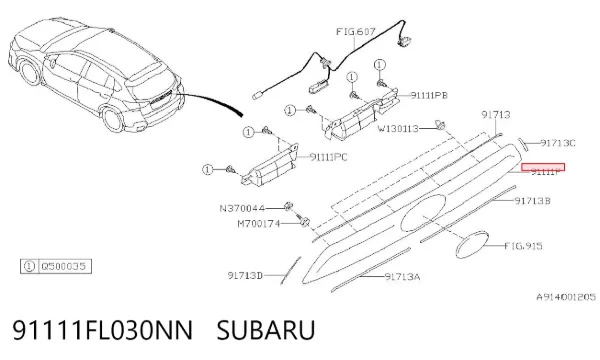  91111FL030NN Subaru