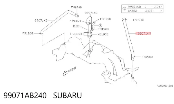  99071AB240 Subaru