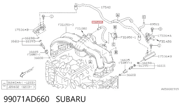  99071AD660 Subaru