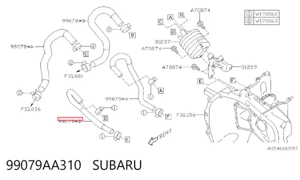  99079AA310 Subaru