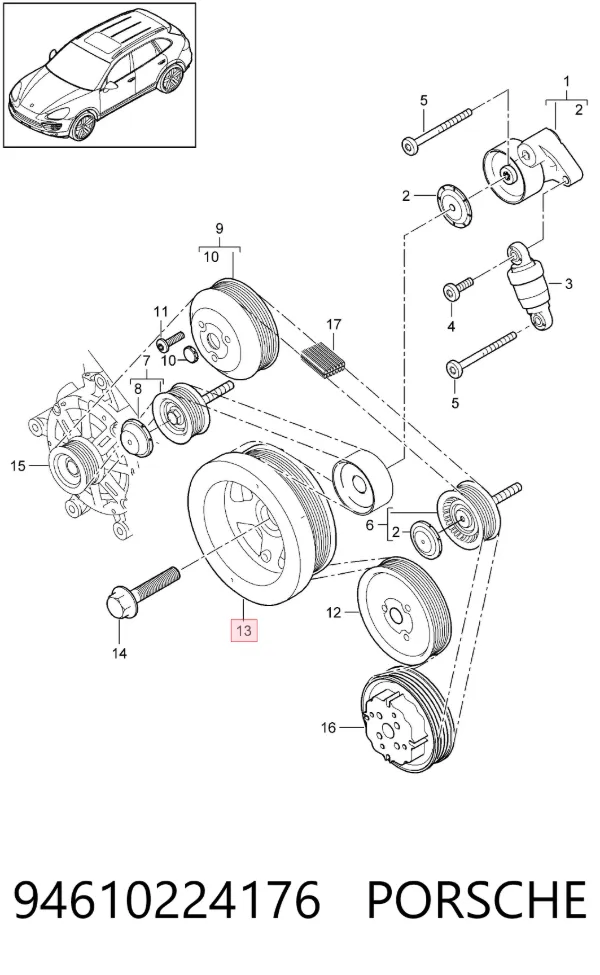  94610224176 Porsche