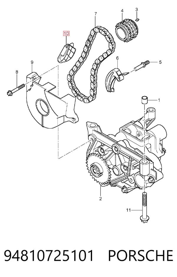 94810725101 Porsche