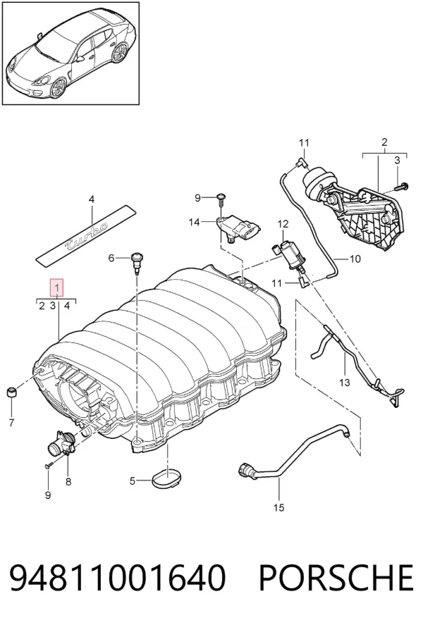  94811001640 Porsche