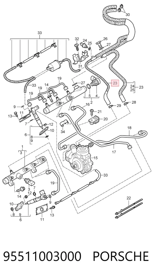  95511003000 Porsche
