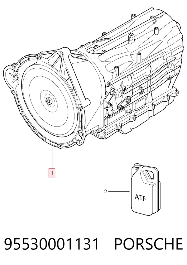 АКПП 95530001131 Porsche