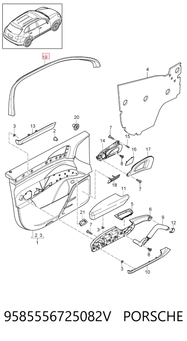  9585556725082V Porsche