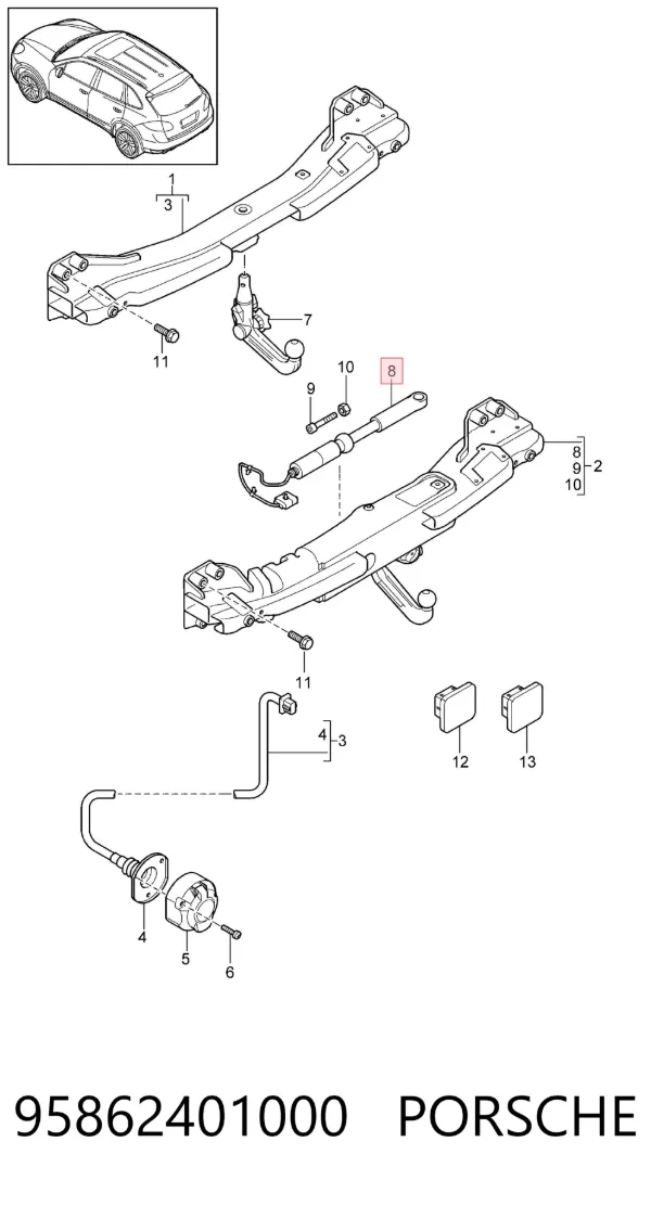  95862401000 Porsche