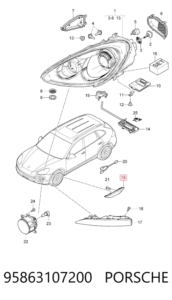  95863107200 Porsche