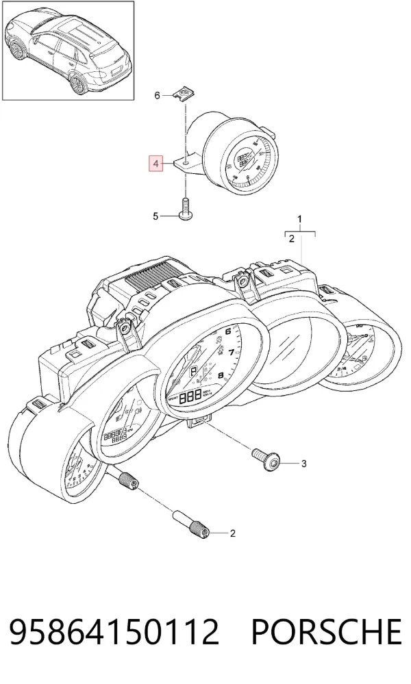  95864150112 Porsche