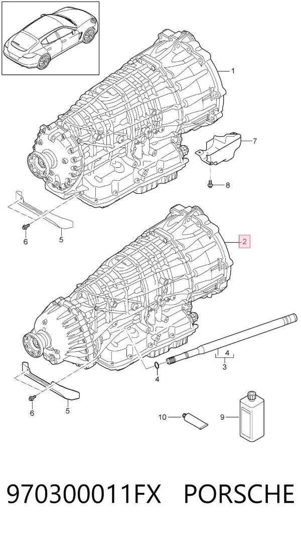  970300011FX Porsche