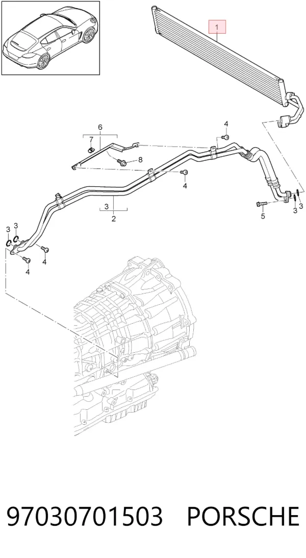  97030701503 Porsche