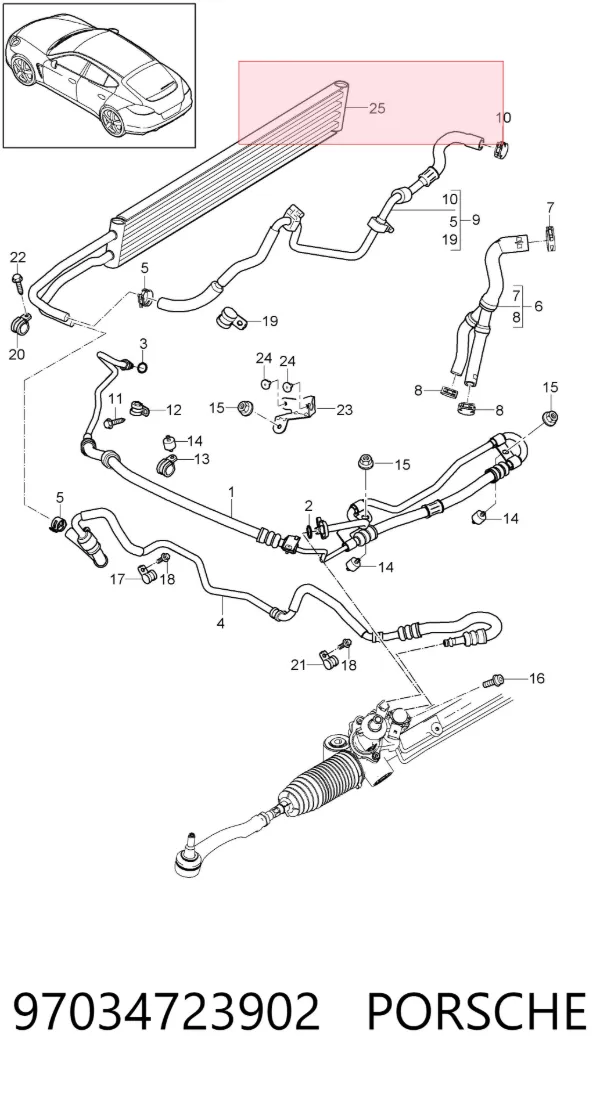  97034723902 Porsche