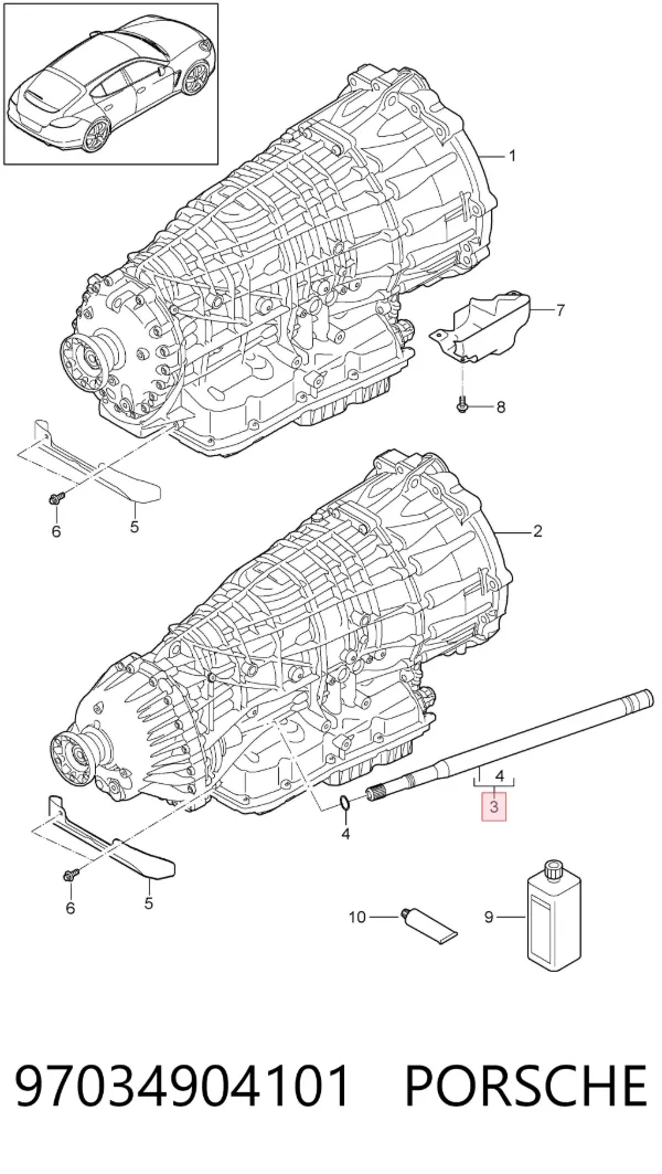  97034904101 Porsche