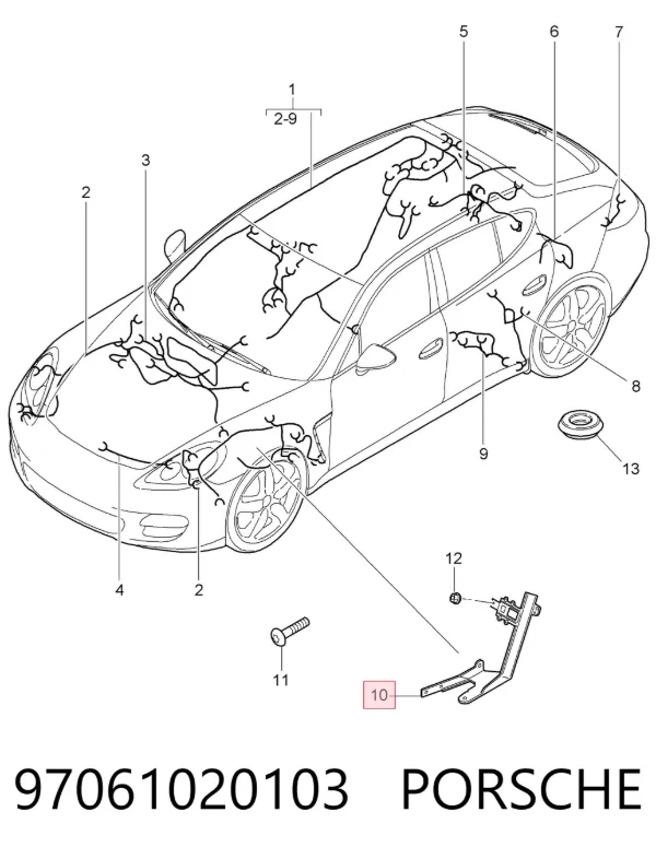  97061020103 Porsche