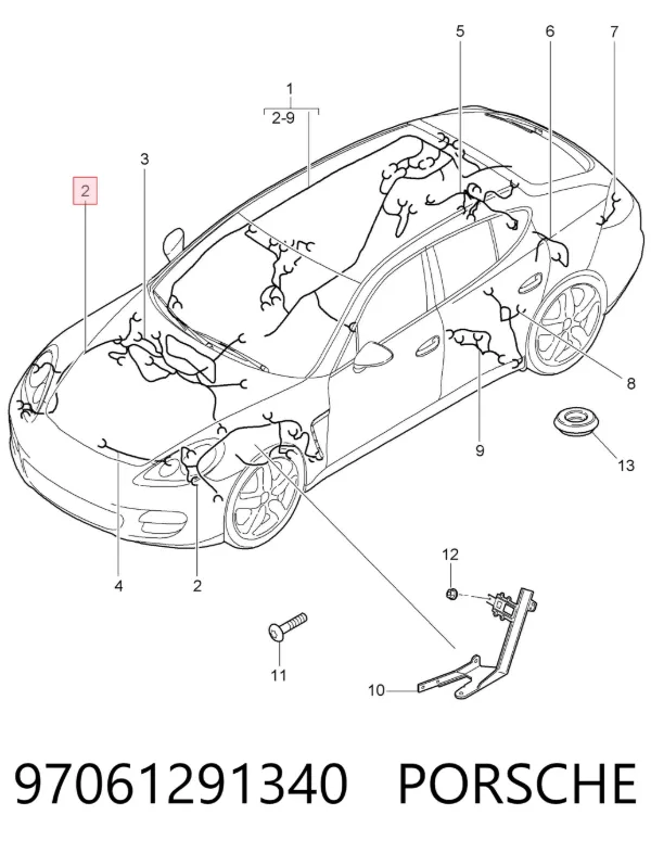  97061291340 Porsche