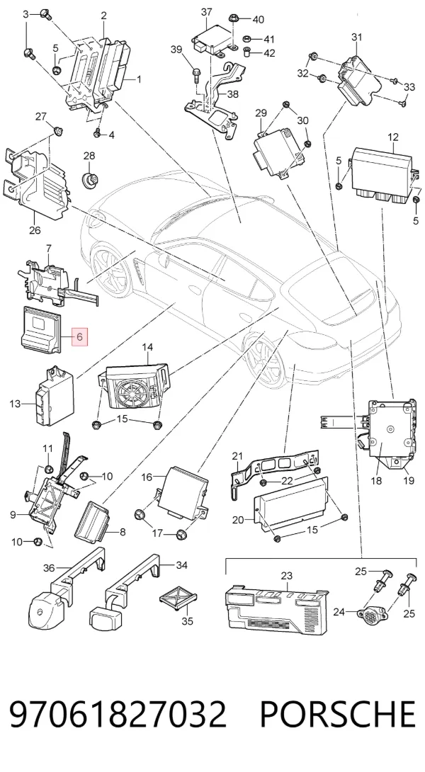  97061827032 Porsche