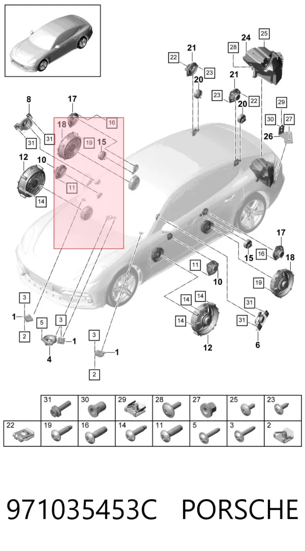  971035453C Porsche