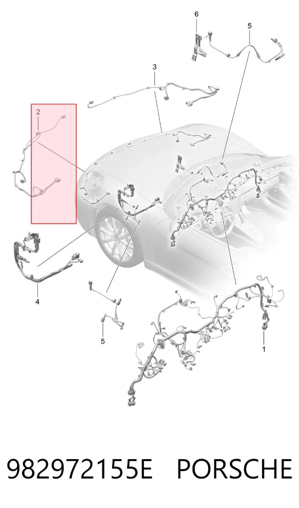  982972155E Porsche