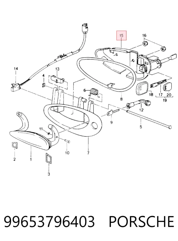  99653796403 Porsche