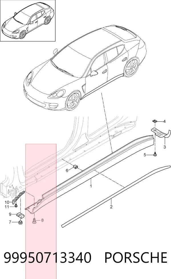  99950713340 Porsche