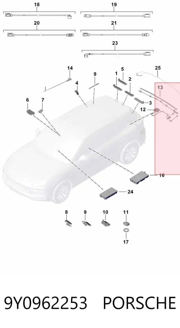  9Y0962253 Porsche