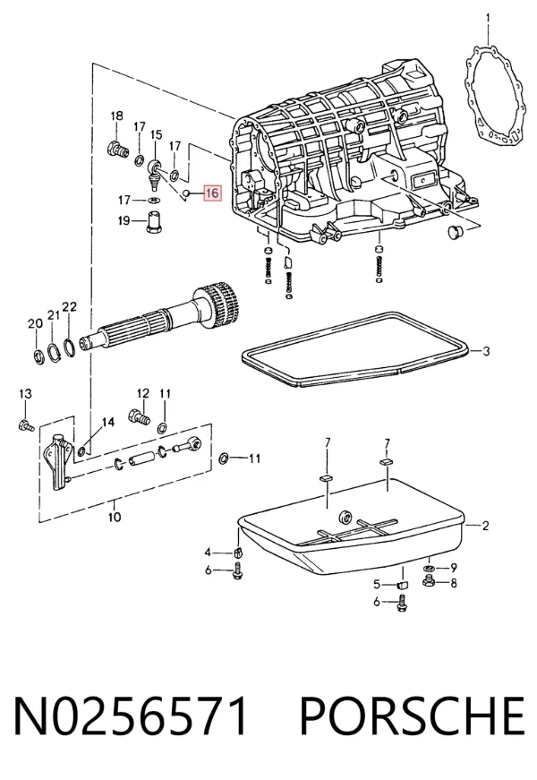  N0256571 Porsche