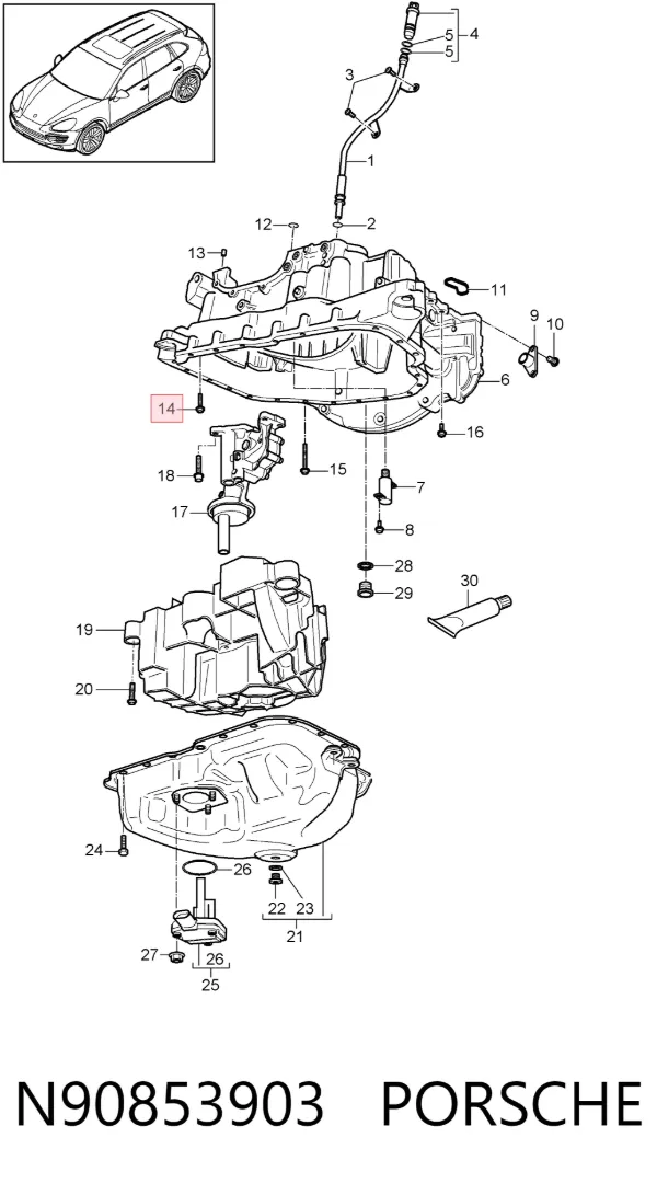 N90853903 Porsche