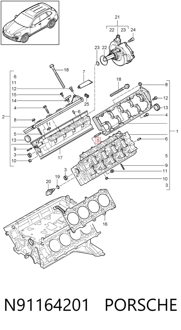  N91164201 Porsche
