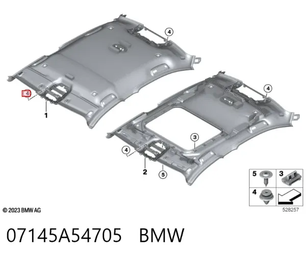  07145A54705 BMW