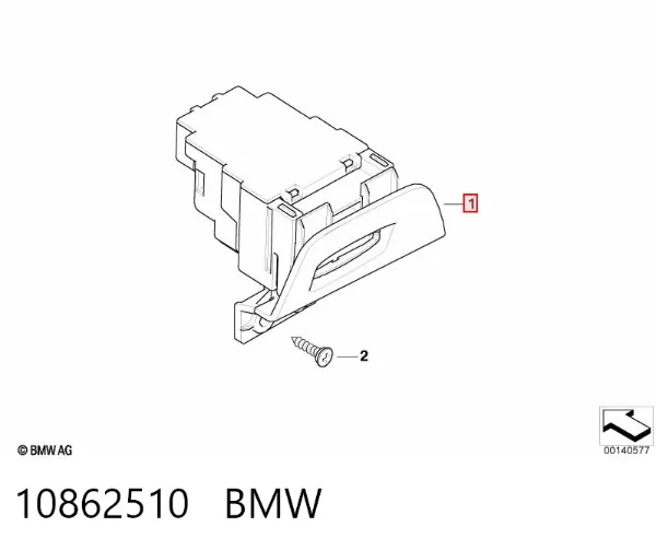 Замок запалювання 10862510 BMW
