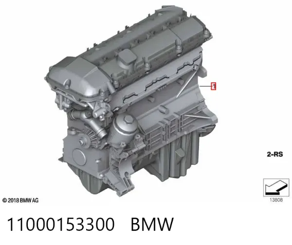 Двигун 11000153300 BMW