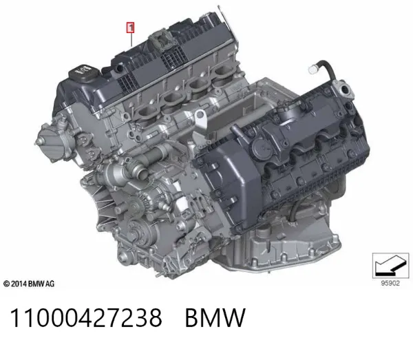 Двигун 11000427238 BMW