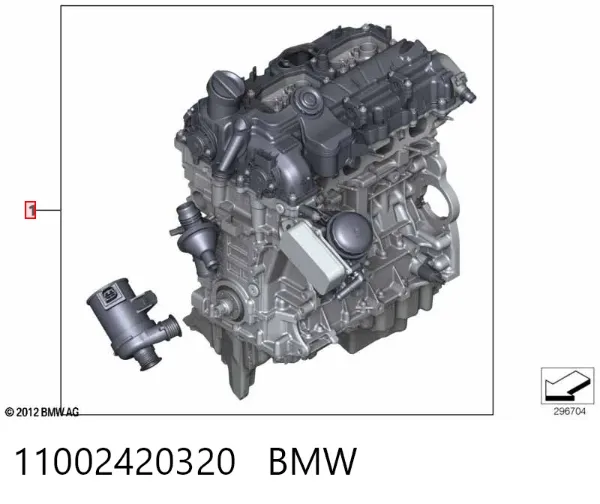 Двигун 11002420320 BMW