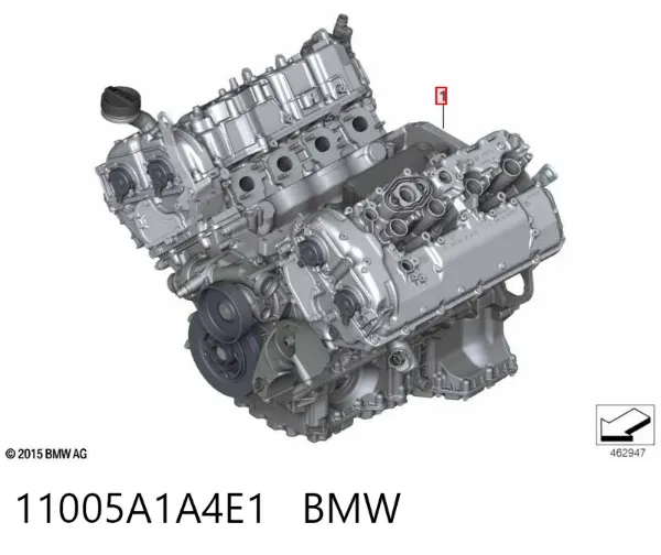 Двигун 11005A1A4E1 BMW