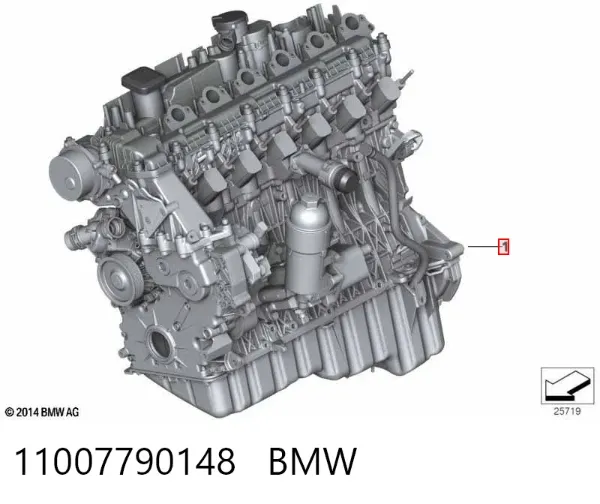 Двигун BMW X5 E53