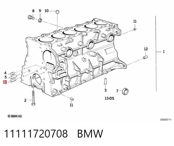  11111720708 BMW