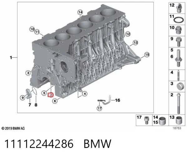  11112244286 BMW