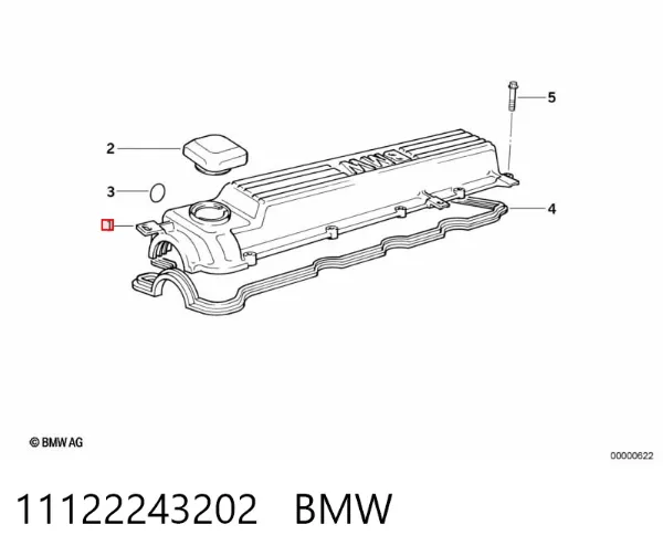 Клапанна кришка BMW 5 E34