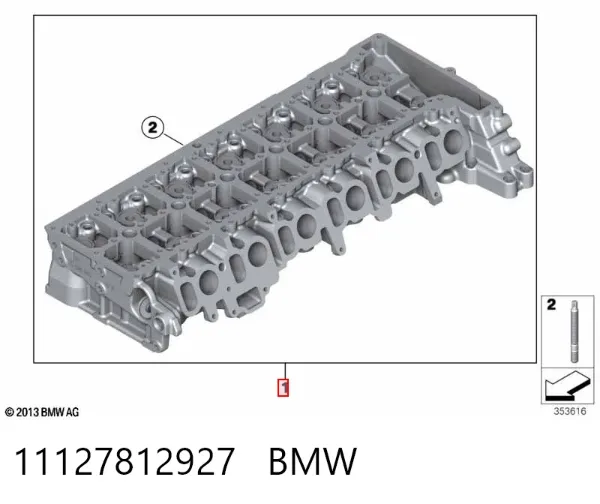 ГБЦ BMW 5 F10