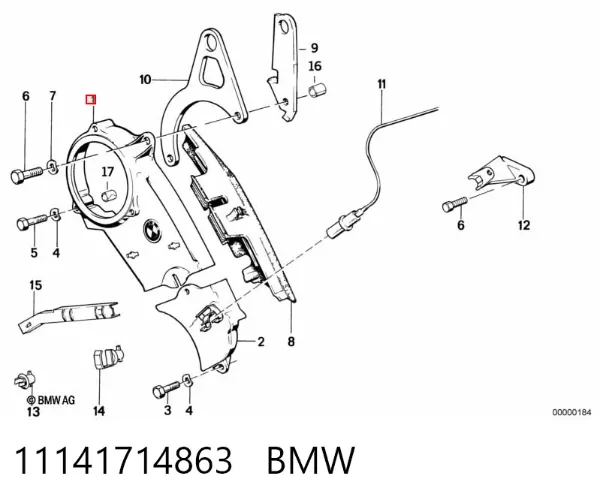  11141714863 BMW