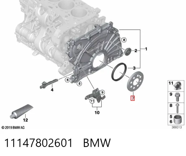  11147802601 BMW