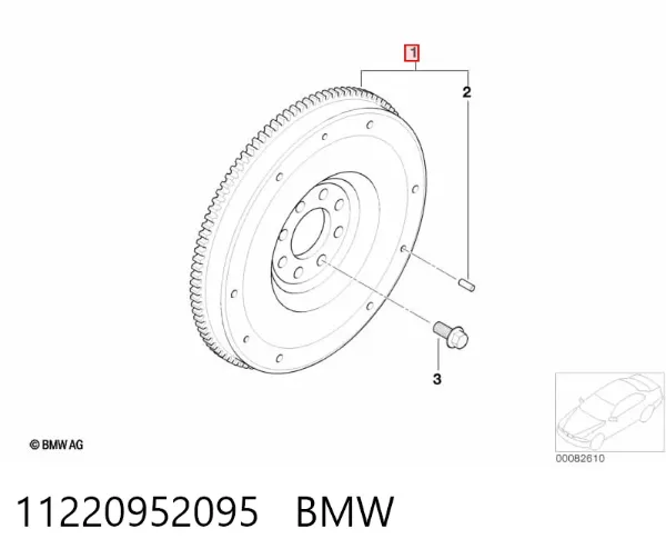 Маховик 11220952095 BMW