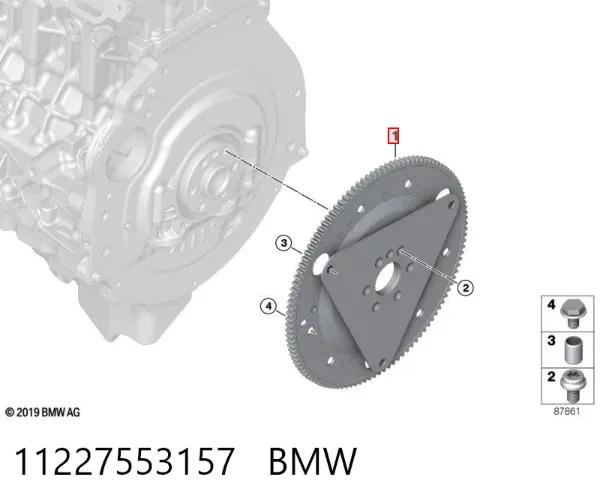 Маховик BMW X6 E71
