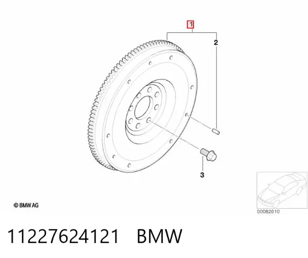 Маховик 11227624121 BMW
