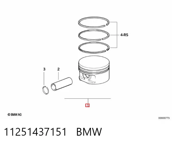 Натягувач ланцюга ГРМ 11251437151 BMW