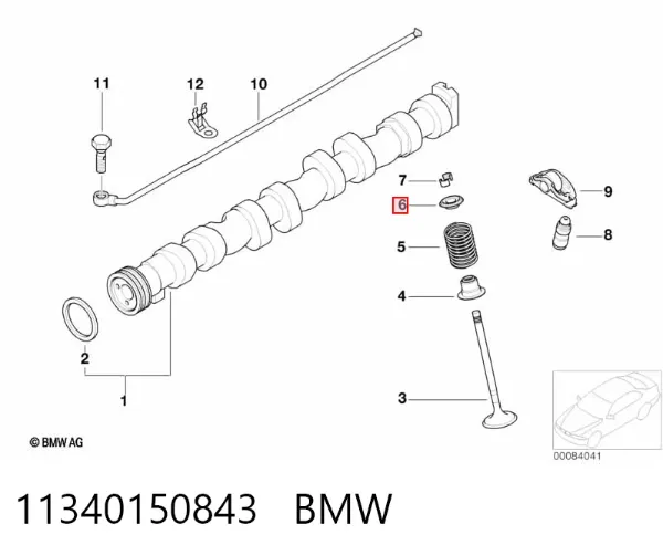 Блок циліндрів двигуна 11110427829 BMW
