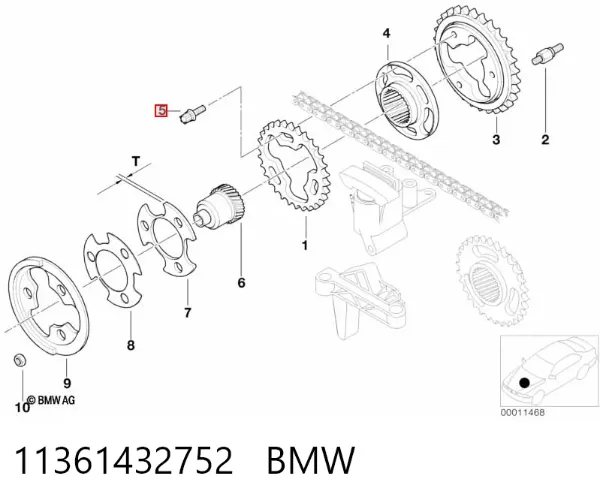  11361432752 BMW
