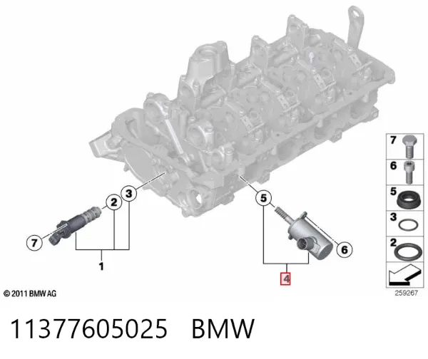 Датчик холостого ходу BMW X6 E71