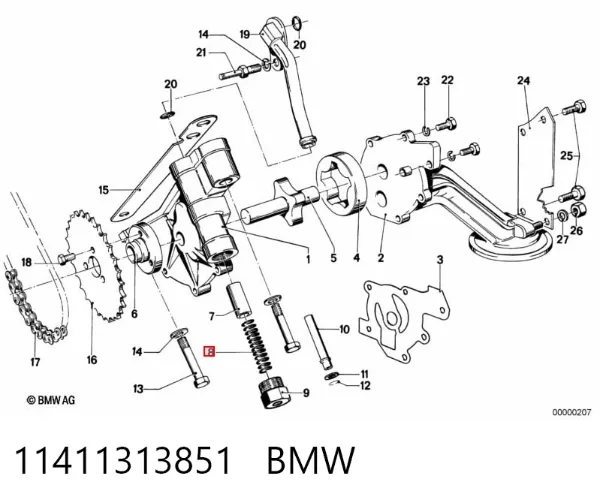  11411313851 BMW