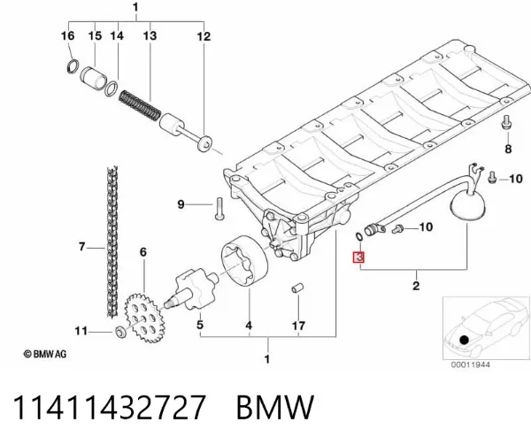  11411432727 BMW